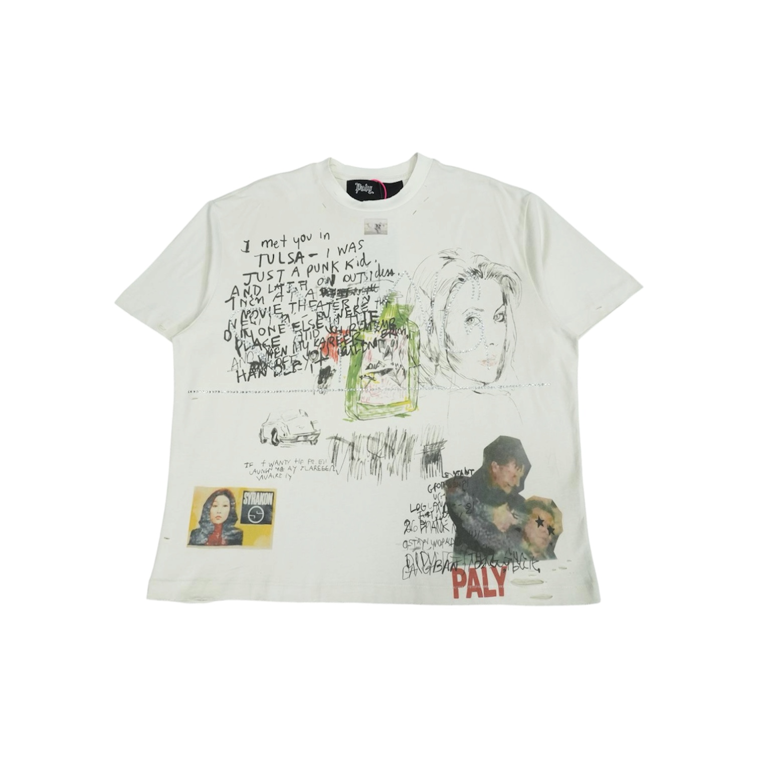 “Test Printed” Tee — Paly Hollywood