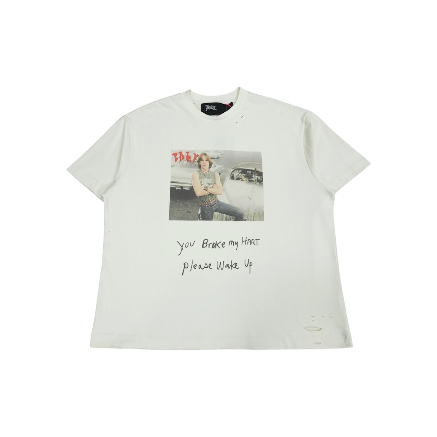 “You Broke My HART Please Wake Up” Tee — Paly Hollywood