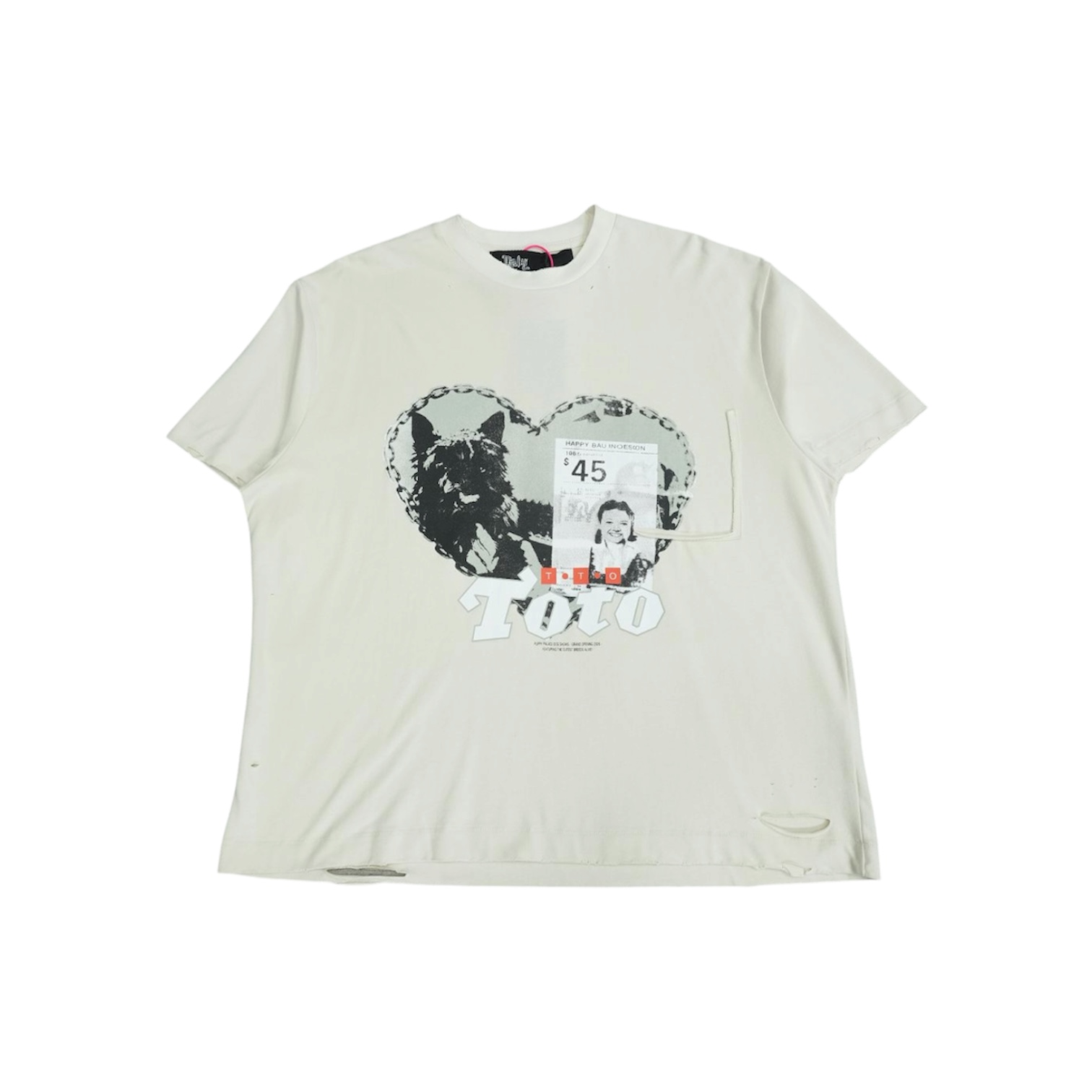 “Toto Puppy Palace” Tee (White) — Paly Hollywood