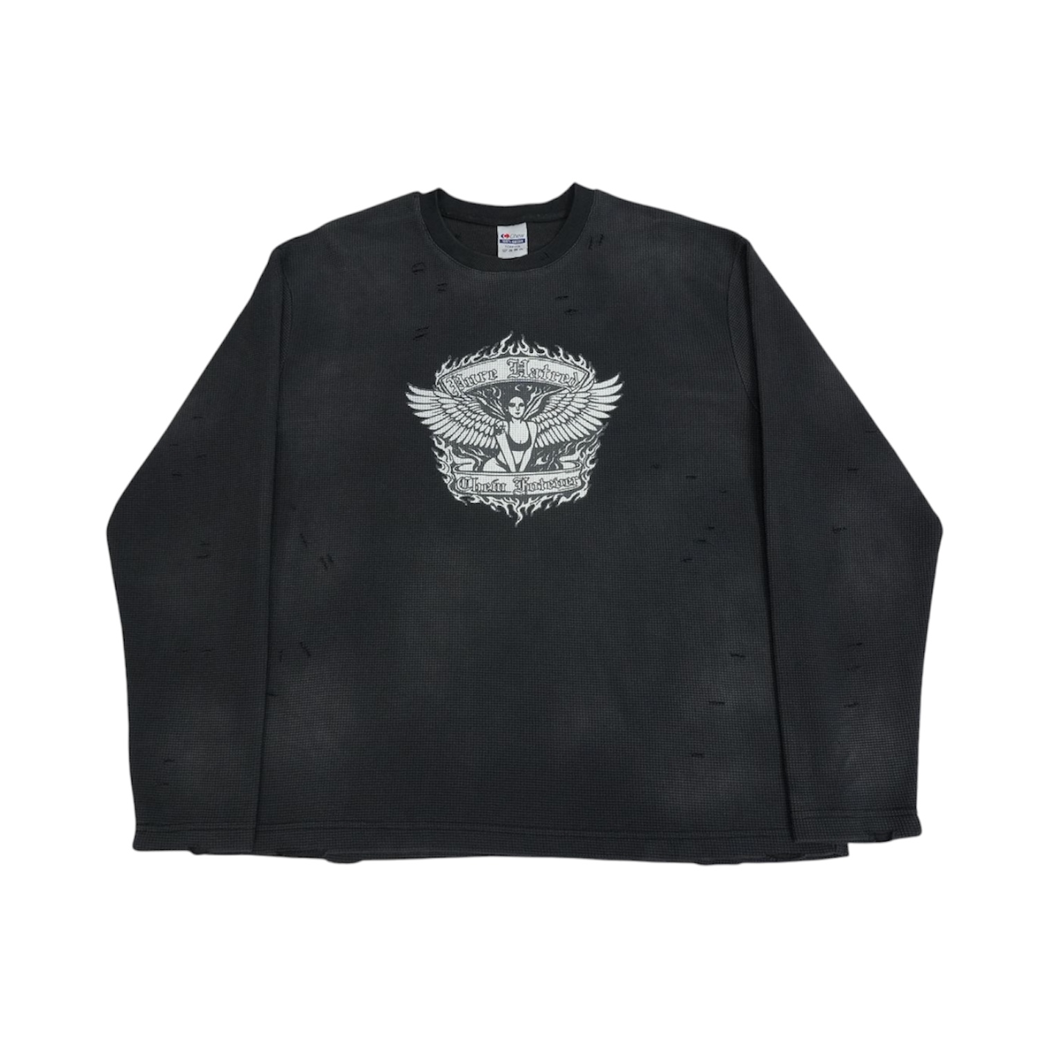 “Earth Angel Waffle” Longsleeve — Chew Forever