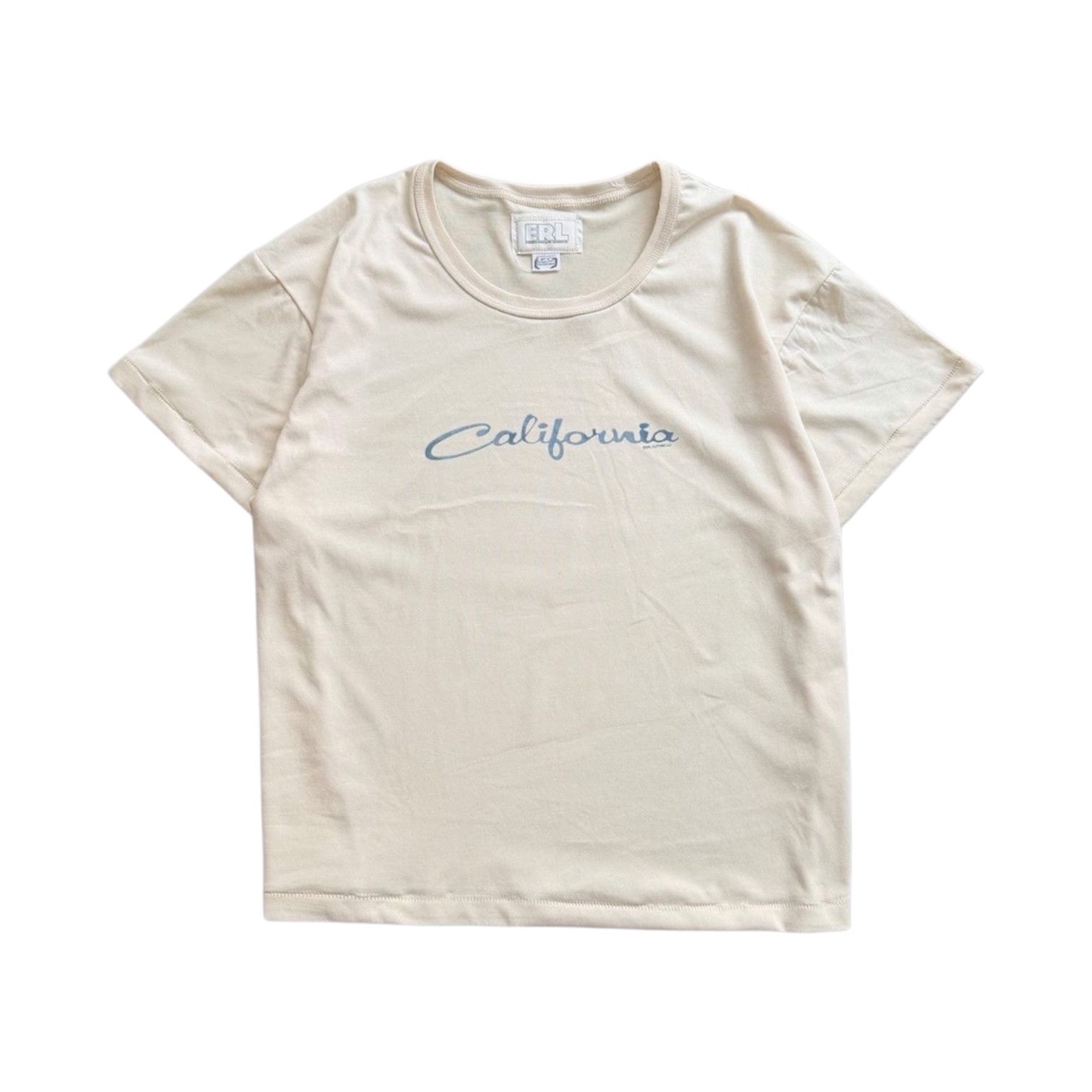 “California Signature” Tee (White) — ERL