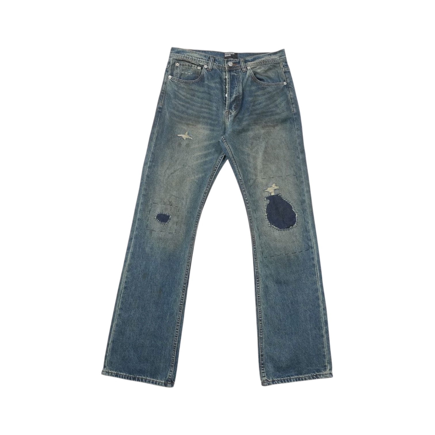 “Trashed” Jeans (Blue) — Enfants Riches Déprimés