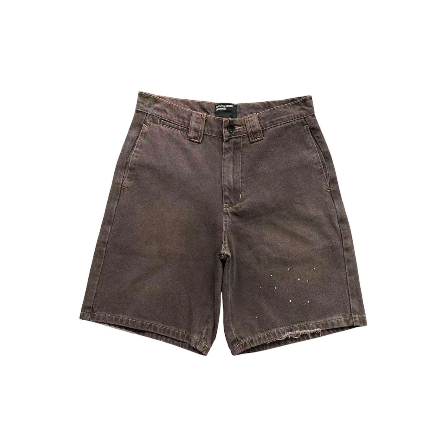 “Paint-Splatter Distressed” Shorts — Enfants Riches Déprimés