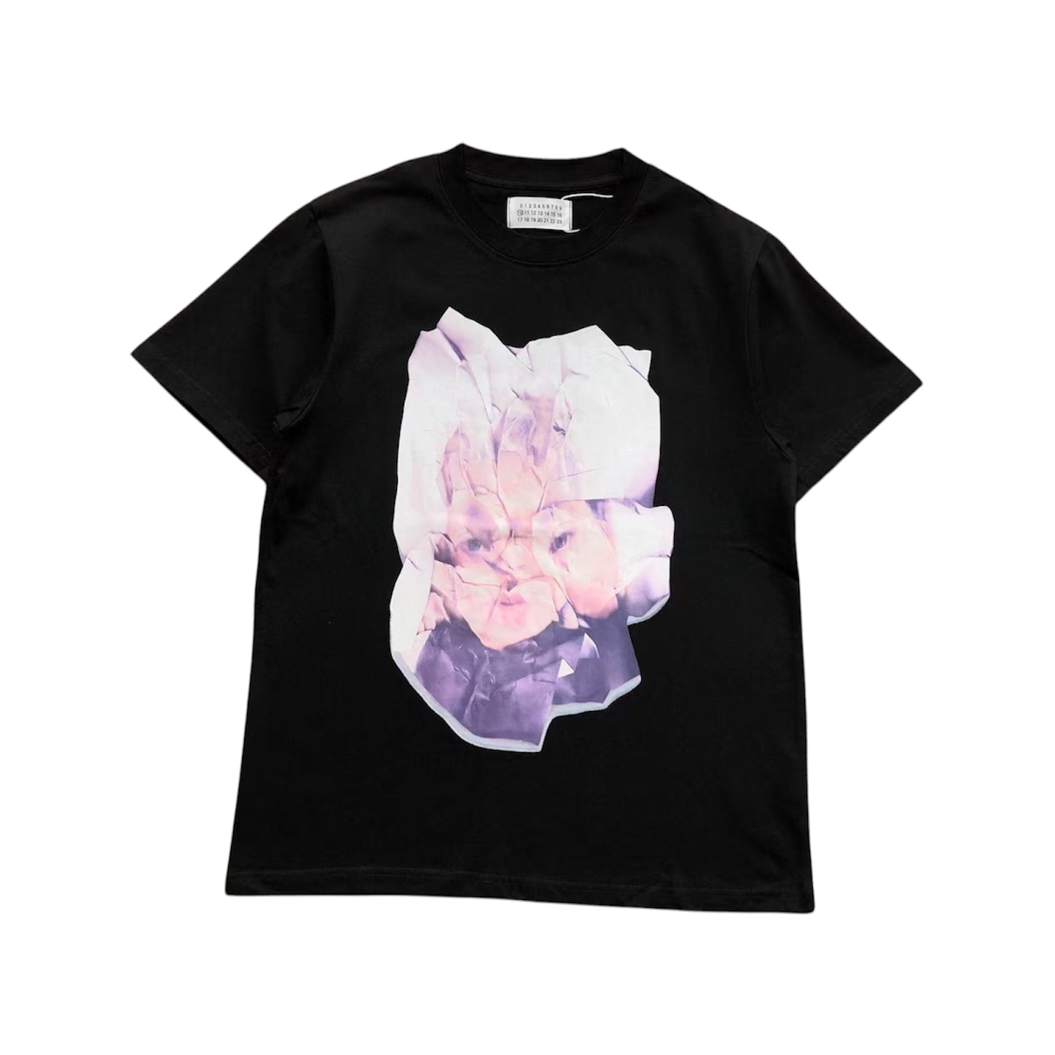 “Crumpled Paper Photo” Tee — Maison Margiela