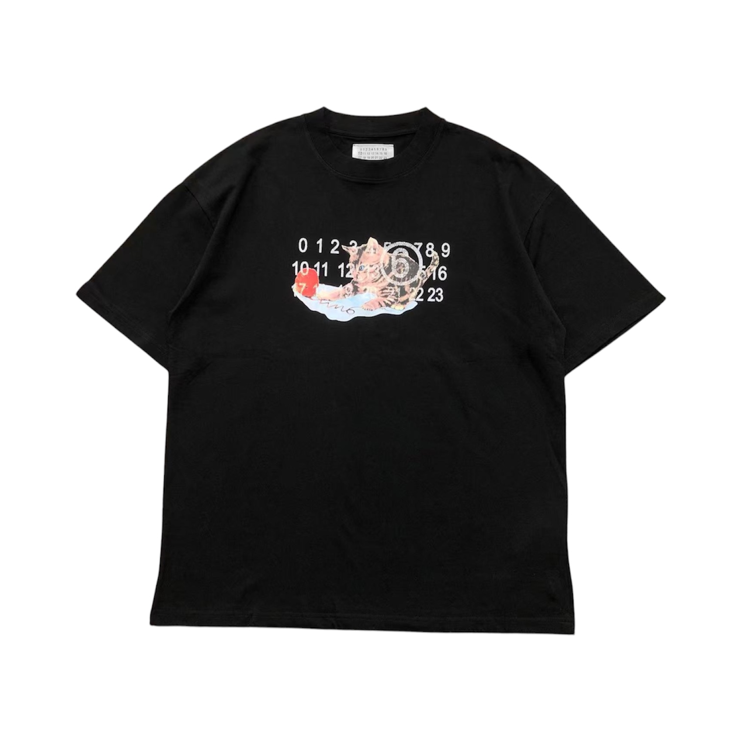 “Kitten Number Logo” Tee — Maison Margiela