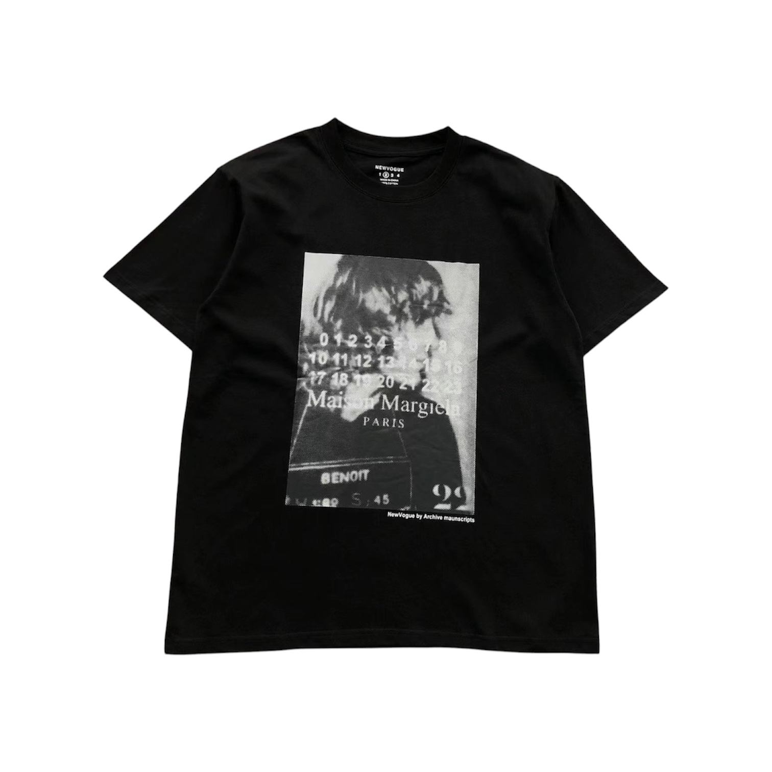 “The Numbers In The Photo” Tee — Maison Margiela