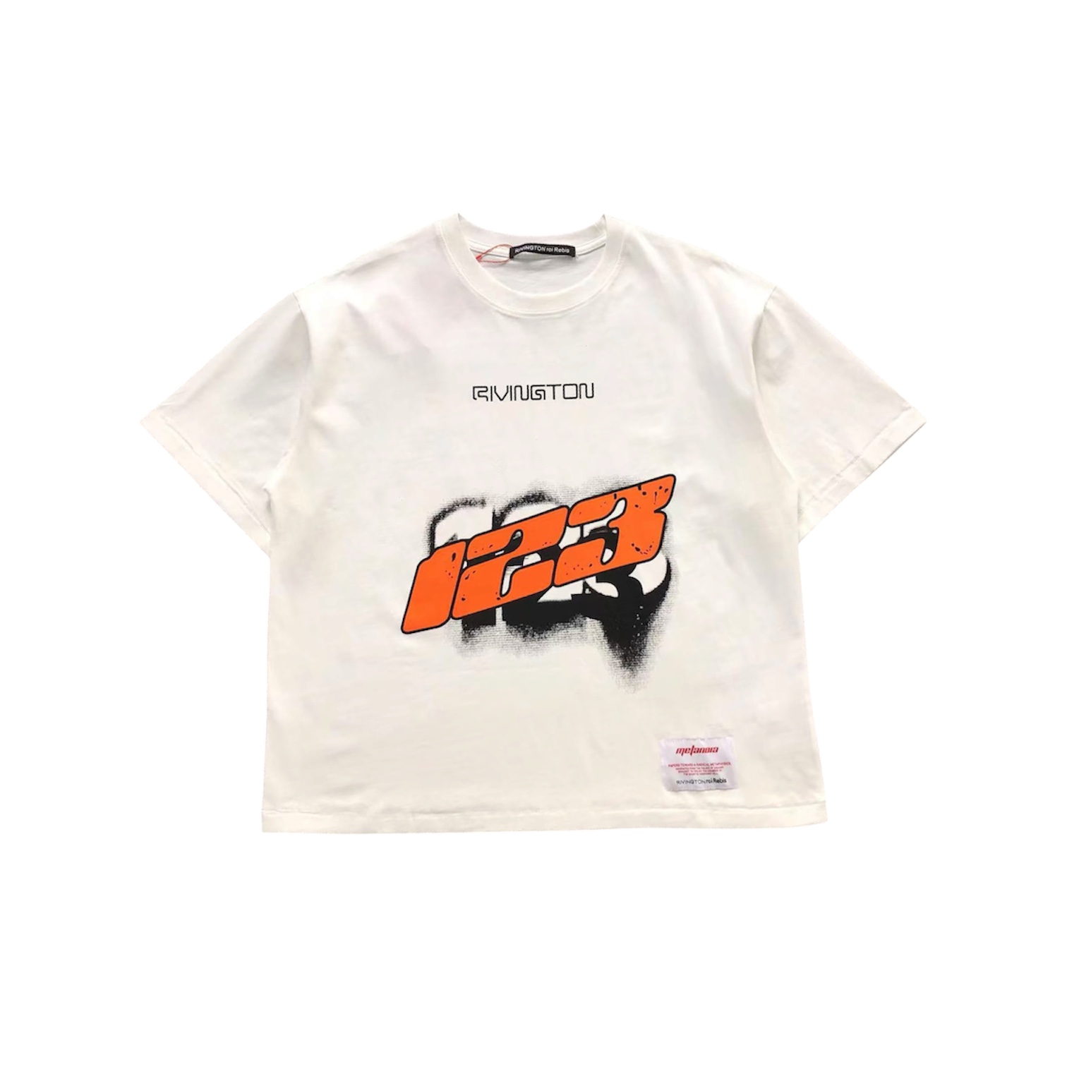 “Metaphor Cva” Tee (White) — RRR123