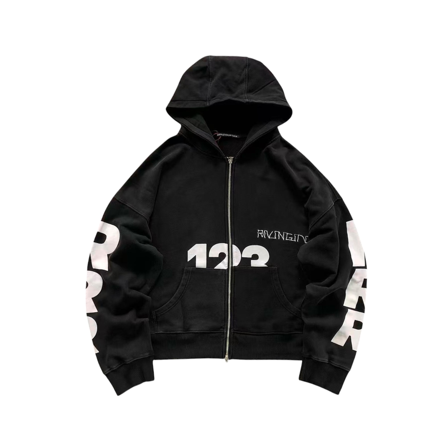“USO-123 CVA” Zip Hoodie — RRR123