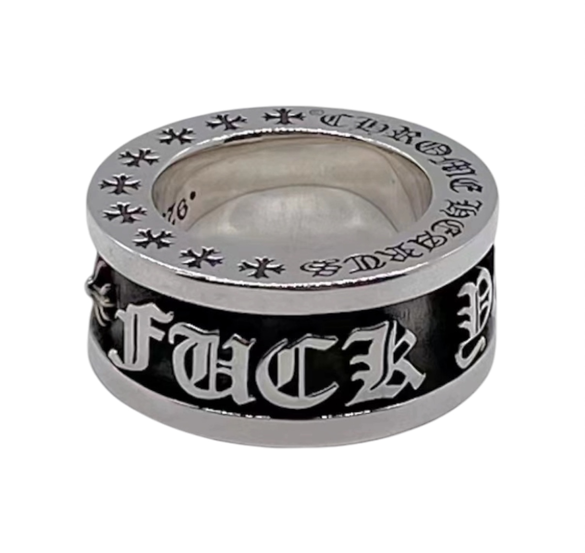 “FUCK YOU” Ring — Chrome Hearts