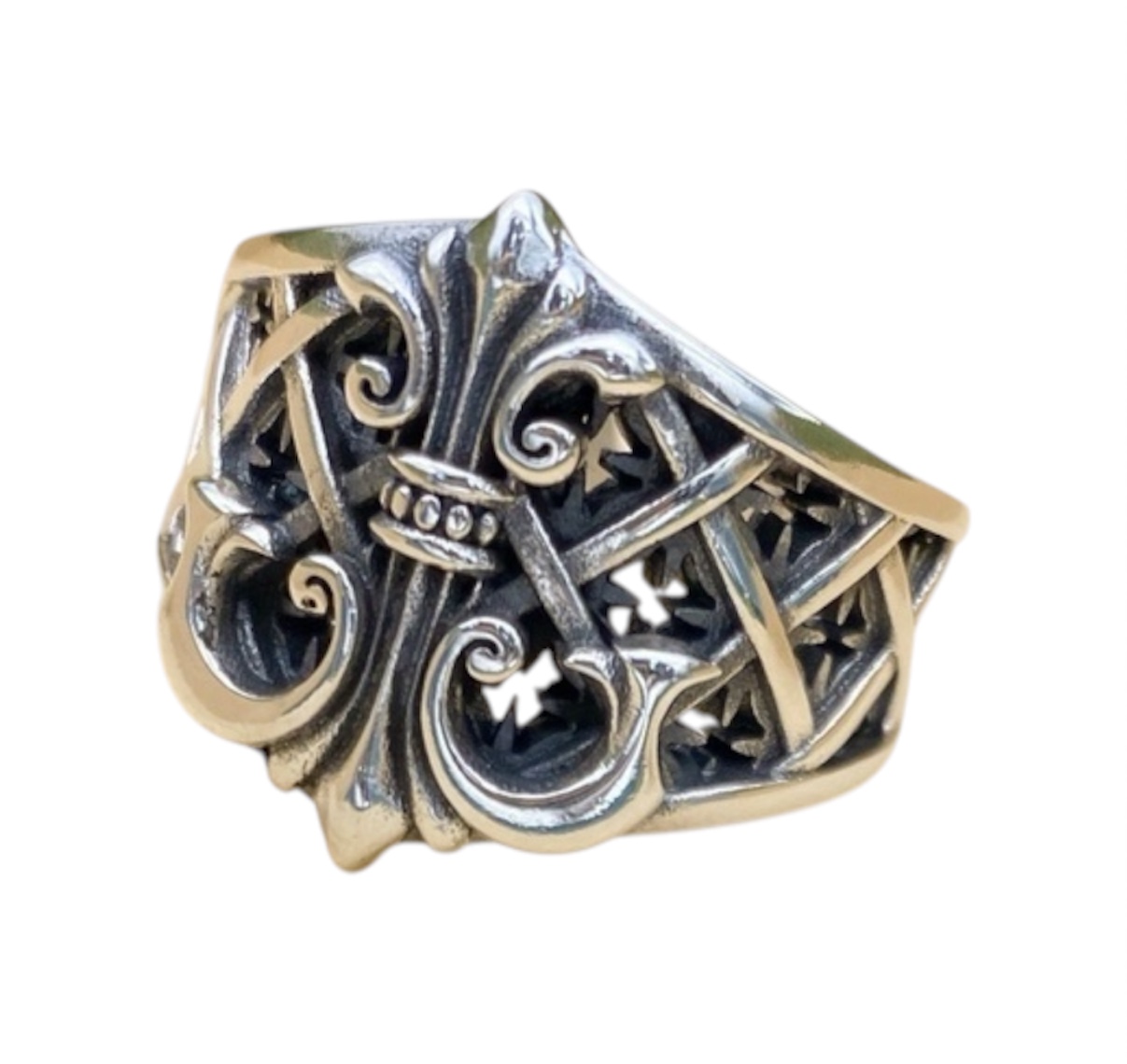 “Dagger Heart” Ring — Chrome Hearts