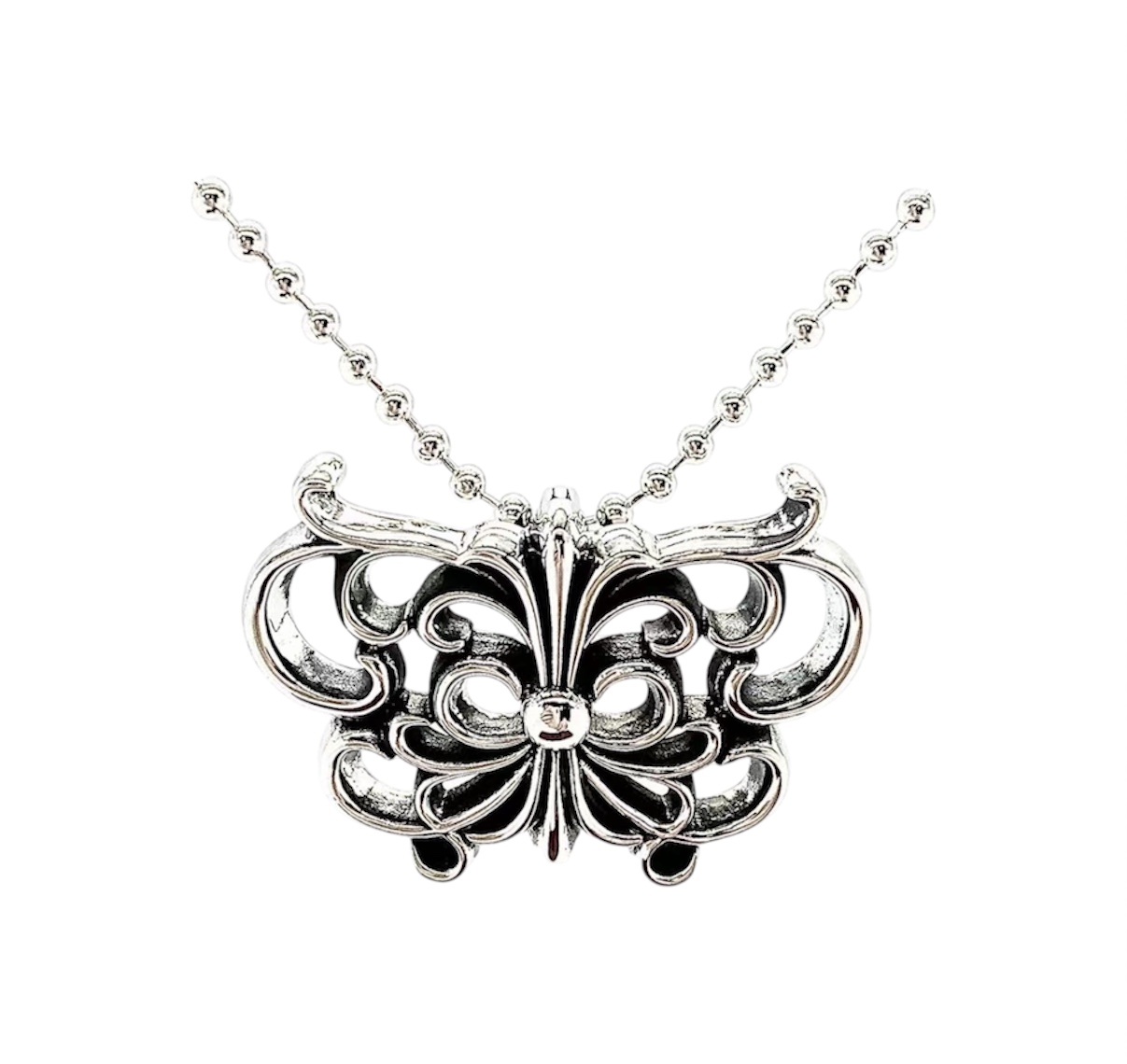 “Butterfly” Necklace — Chrome Hearts