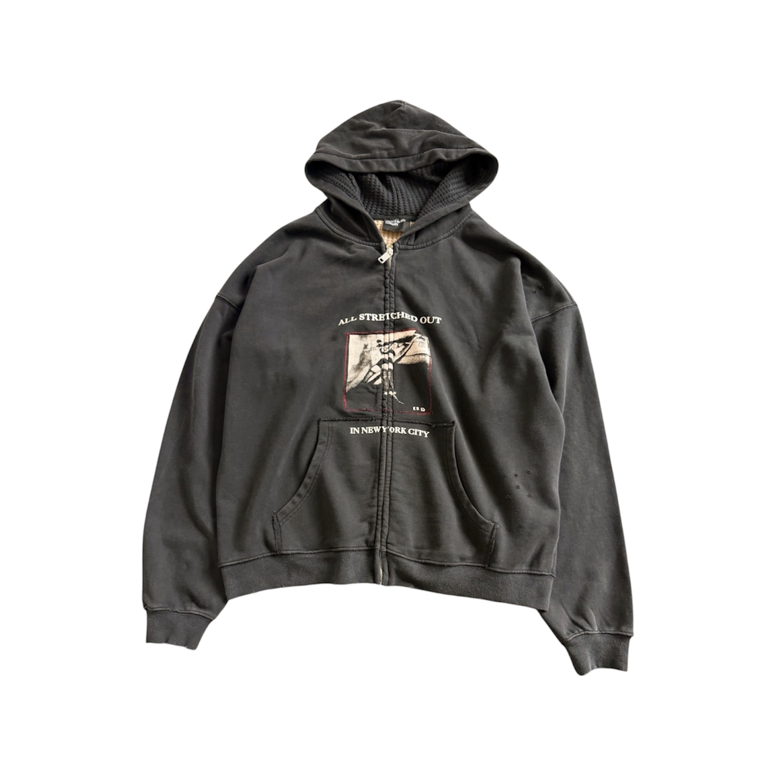 "Stretched Out" Zip Hoodie — Enfants Riches Déprimés