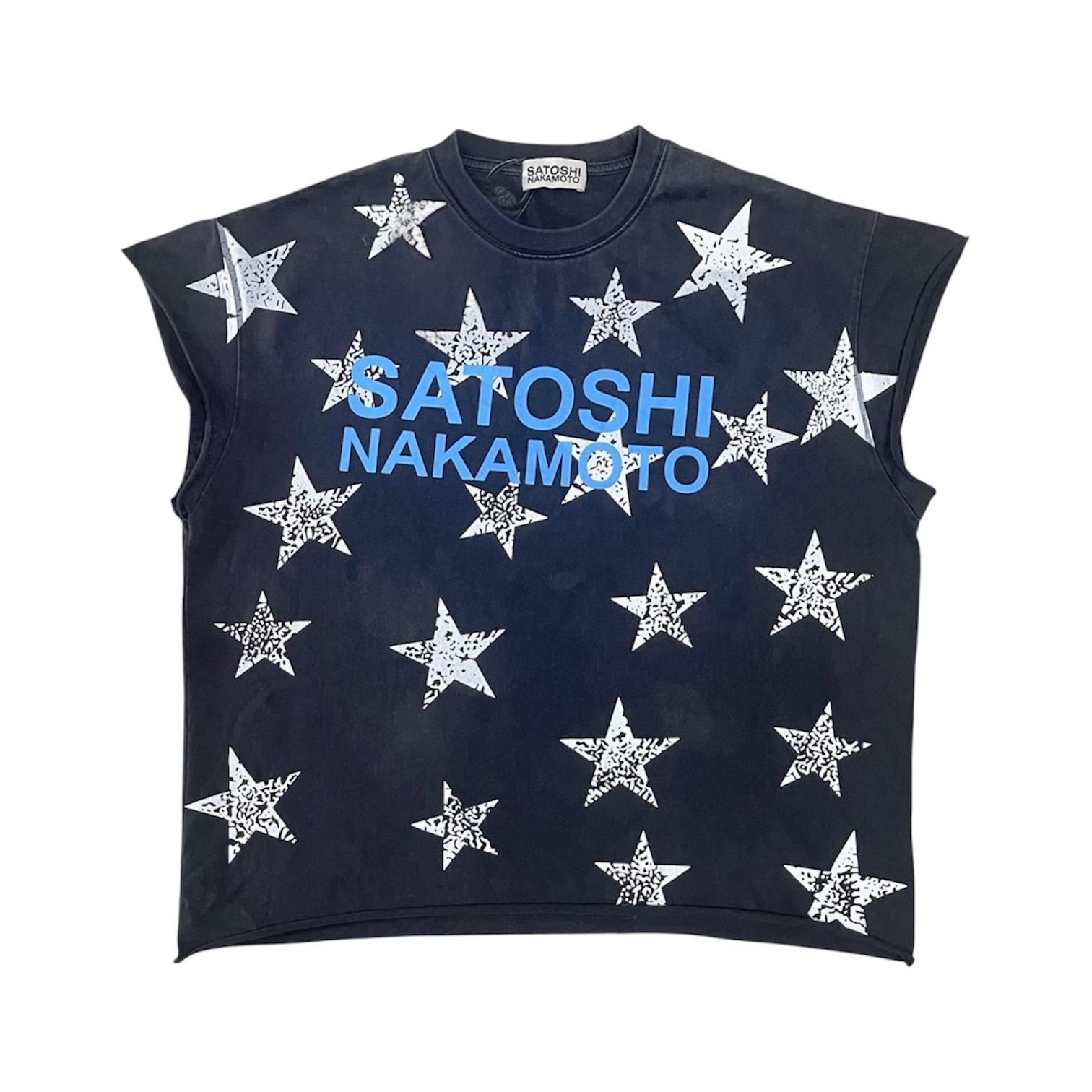 "Star All-Over” Tee — Satoshi Nakamoto