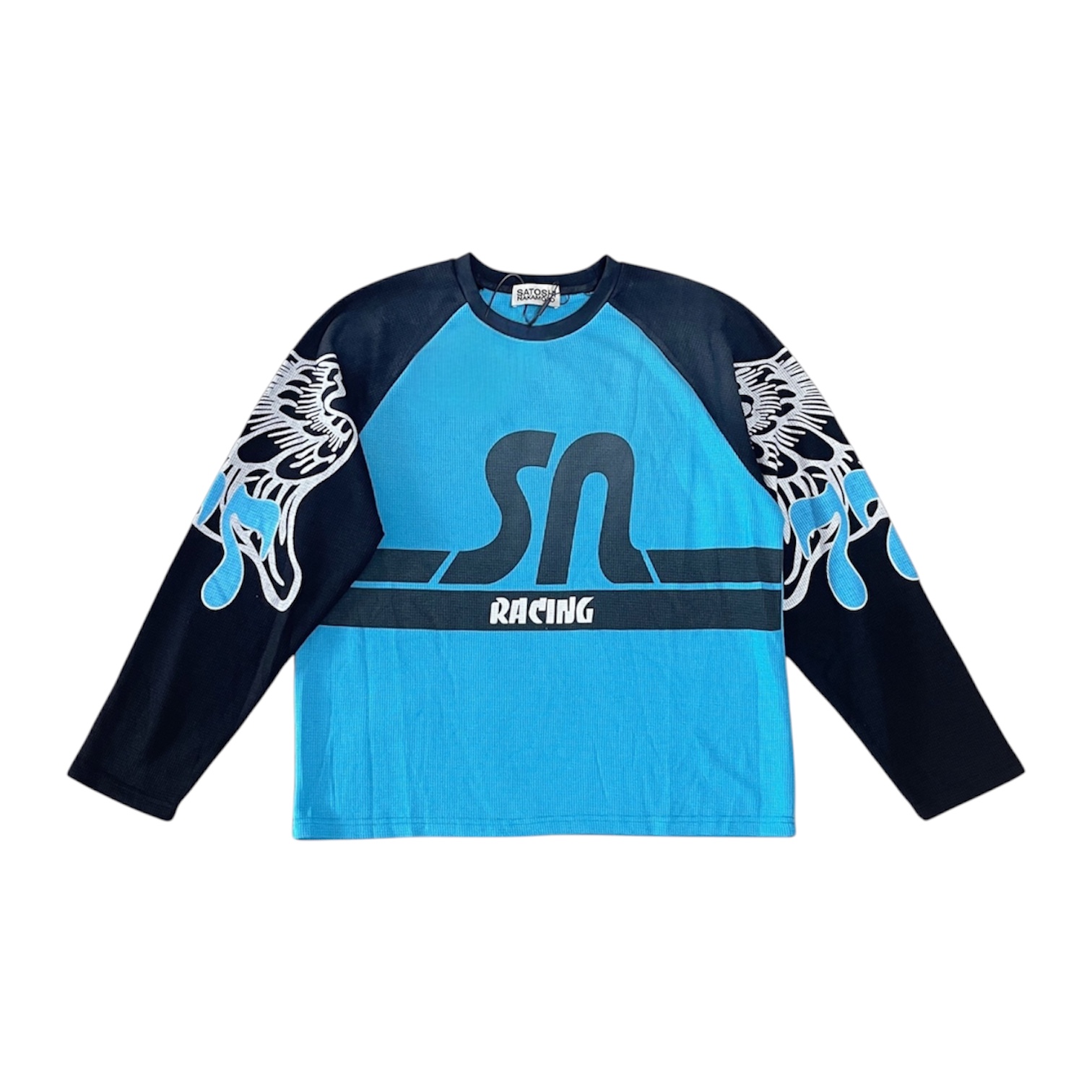 “SN Racing” Longsleeve (Blue) — Satoshi Nakamoto