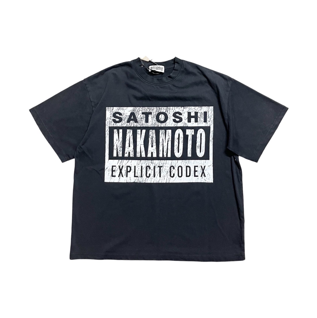 “Explicit Codex” Tee — Satoshi Nakamoto