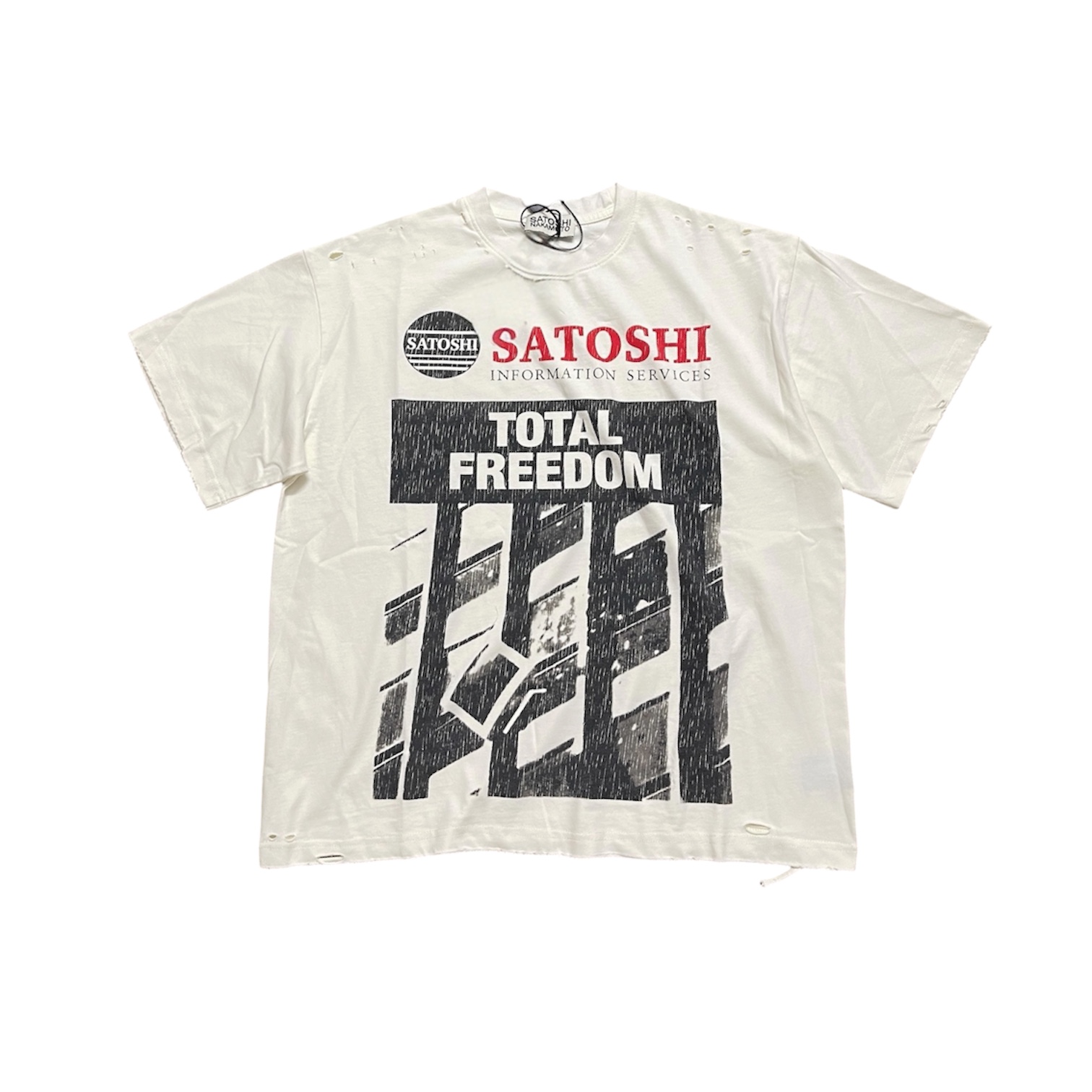 “Total Freedom” Tee — Satoshi Nakamoto