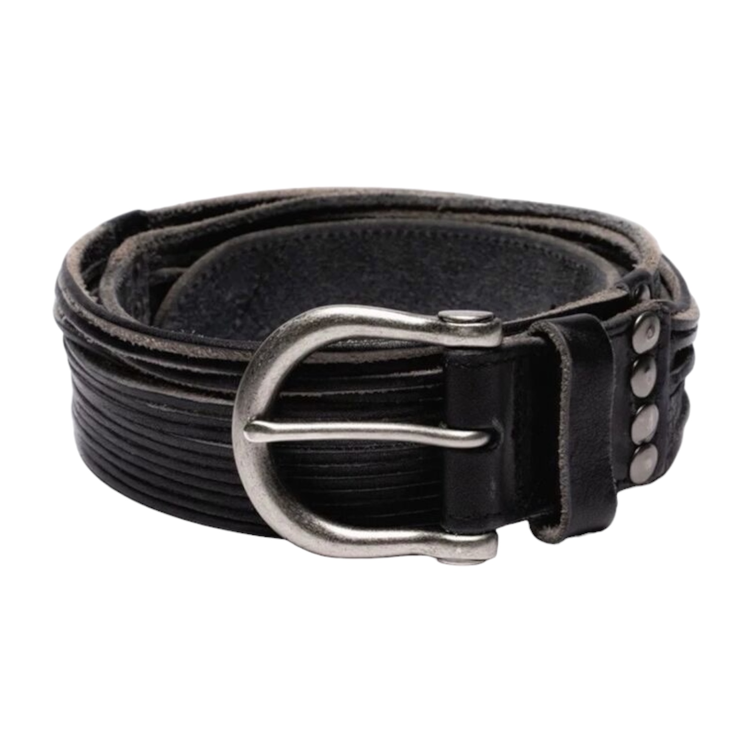 "Multi-Strand” Belt (Black) — No/Faith Studios