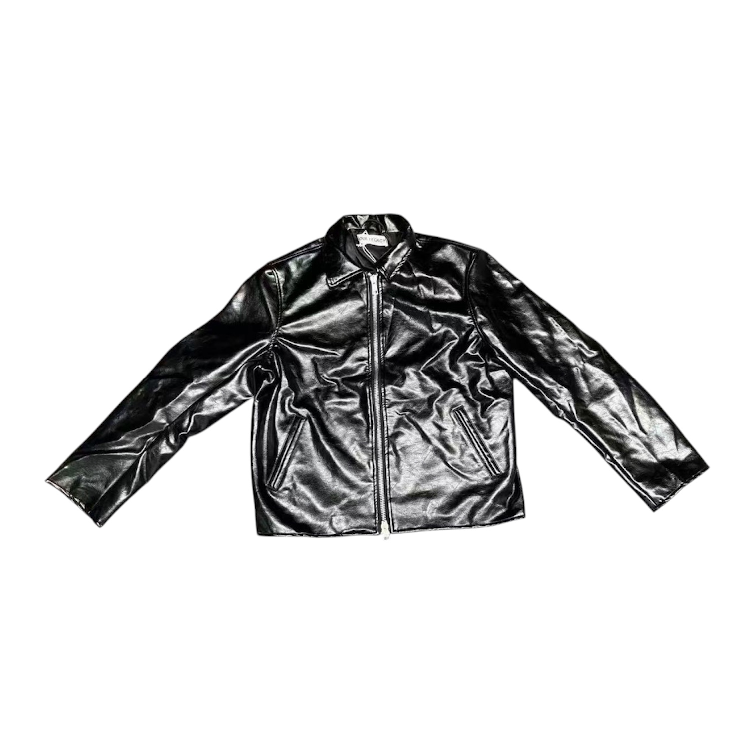 “Mini Leather Zip” Jacket — Our Legacy