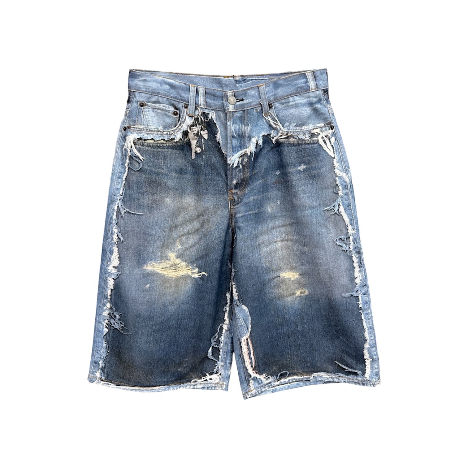 “1981 Trompe-L'œil” Denim Shorts — Acne Studios