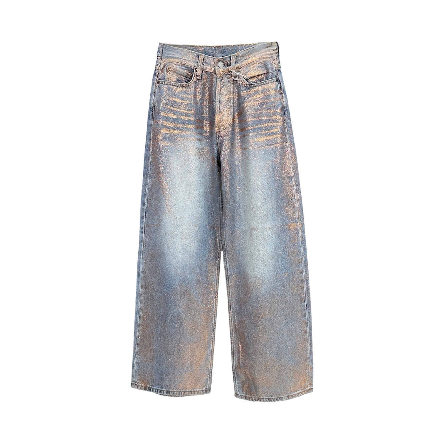 “1981M Loose Fit” Jeans (Metallic Bronzed) — Acne Studios