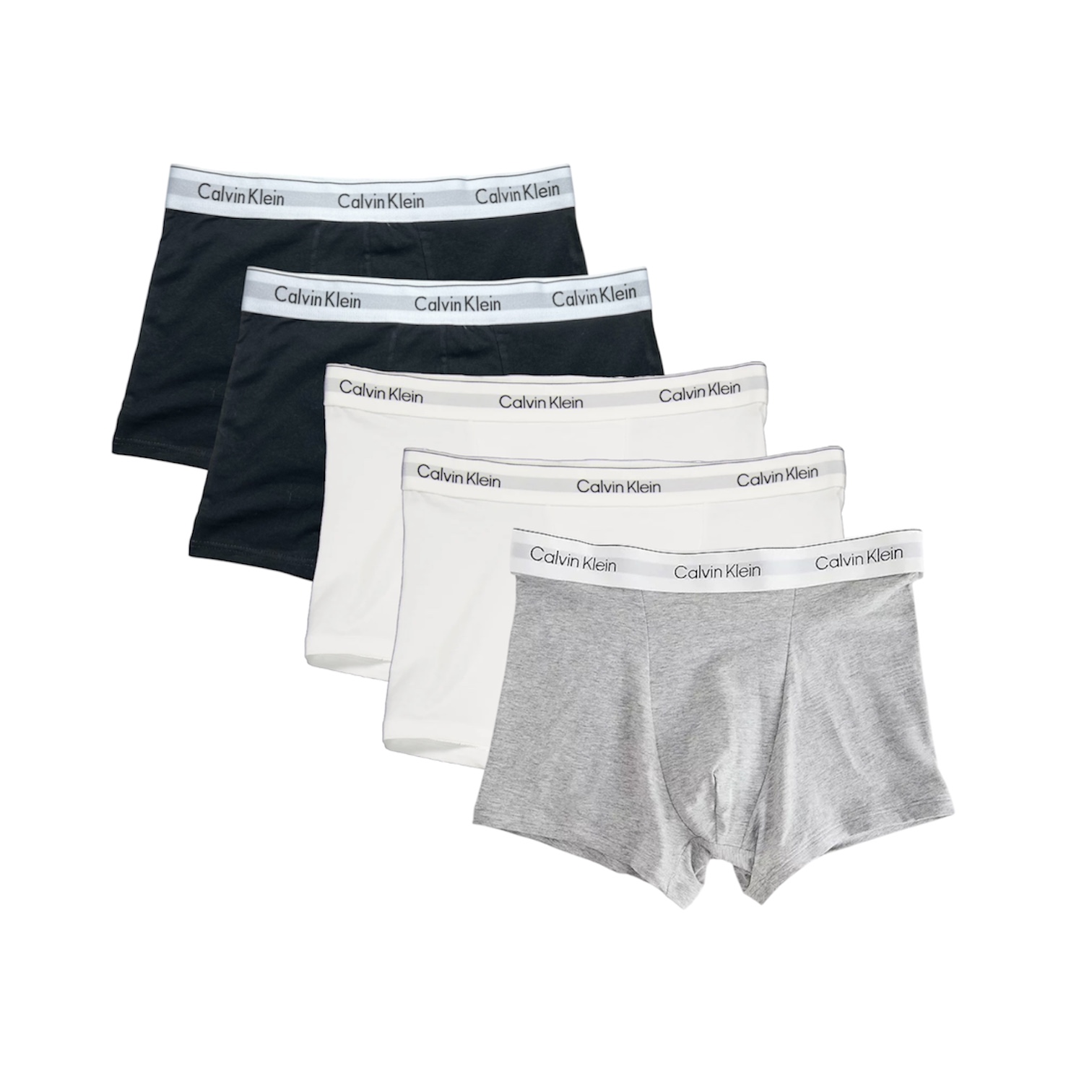 “Stretch Low Rise 5-Pack” Trunks — Calvin Klein