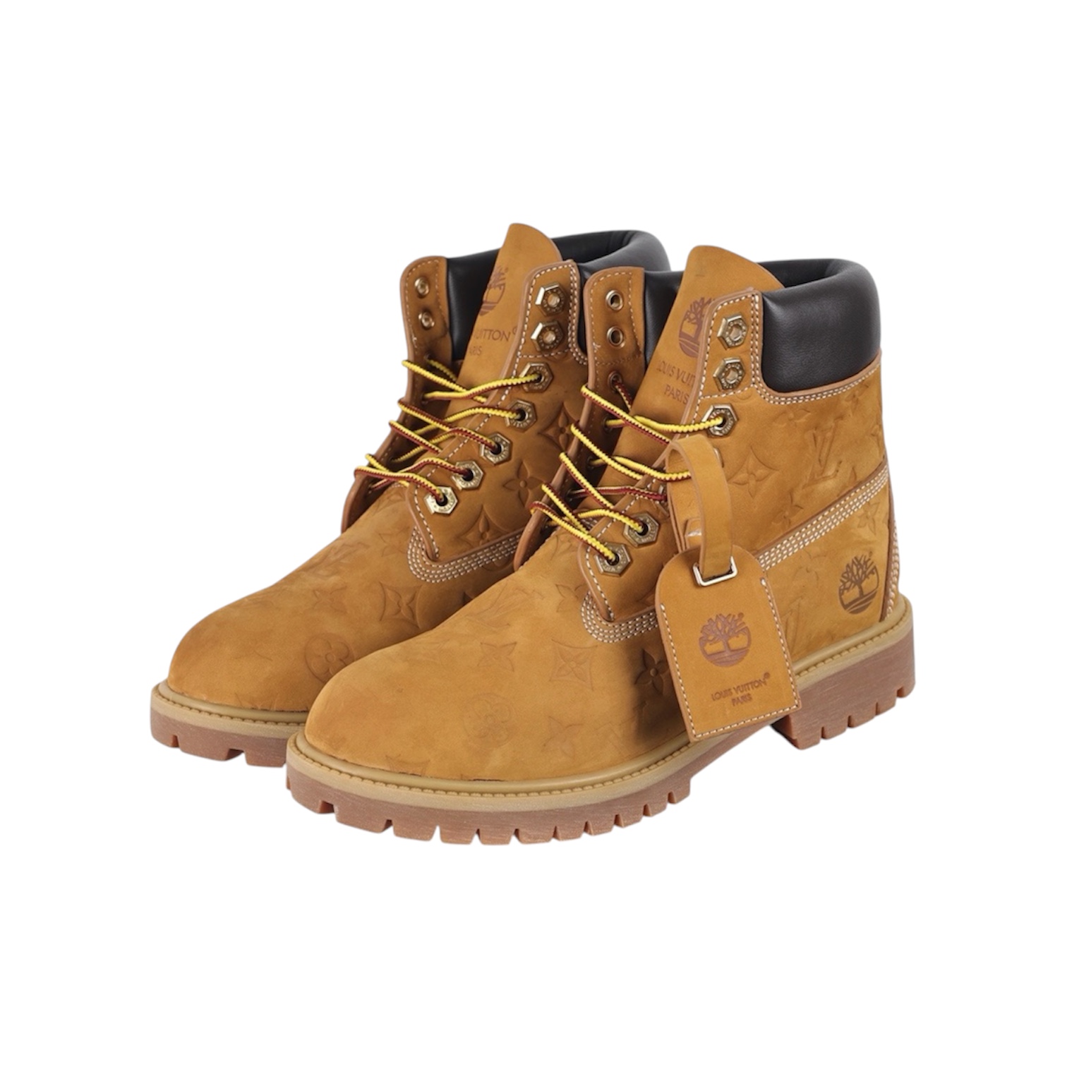 “Timberland 6-In Ankle” Boots (Brown) — Louis Vuitton