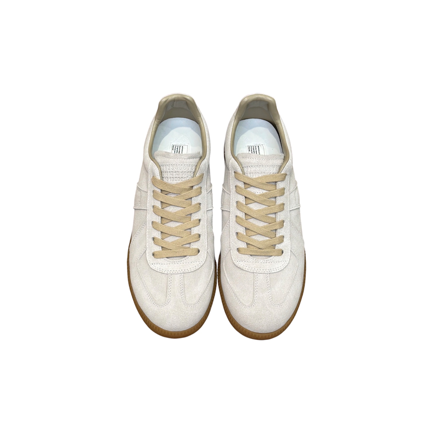 “Replica Low” Sneakers (Chalk Grey) — Maison Margiela