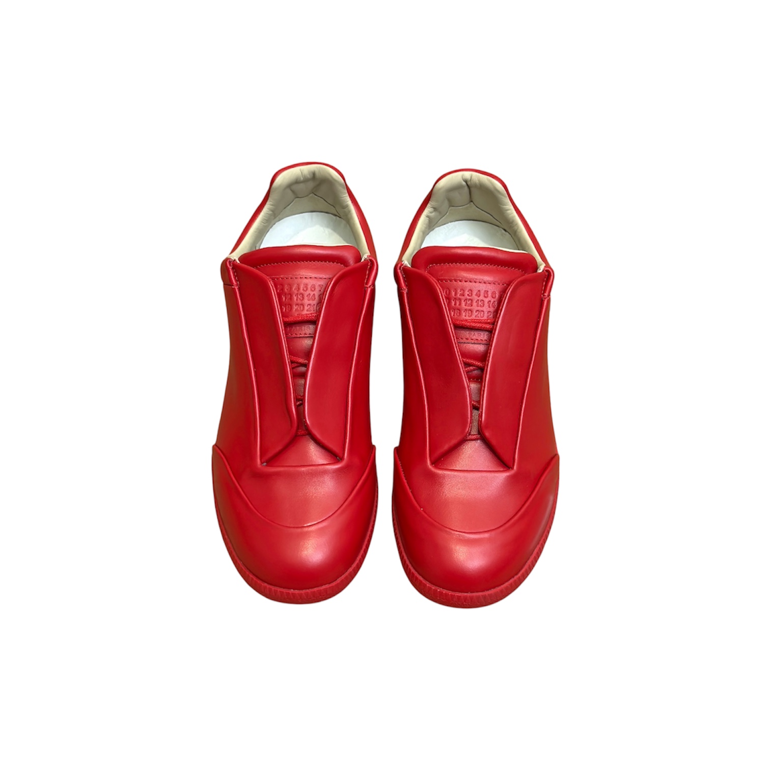 “Future Low” Sneakers (Red) — Maison Margiela