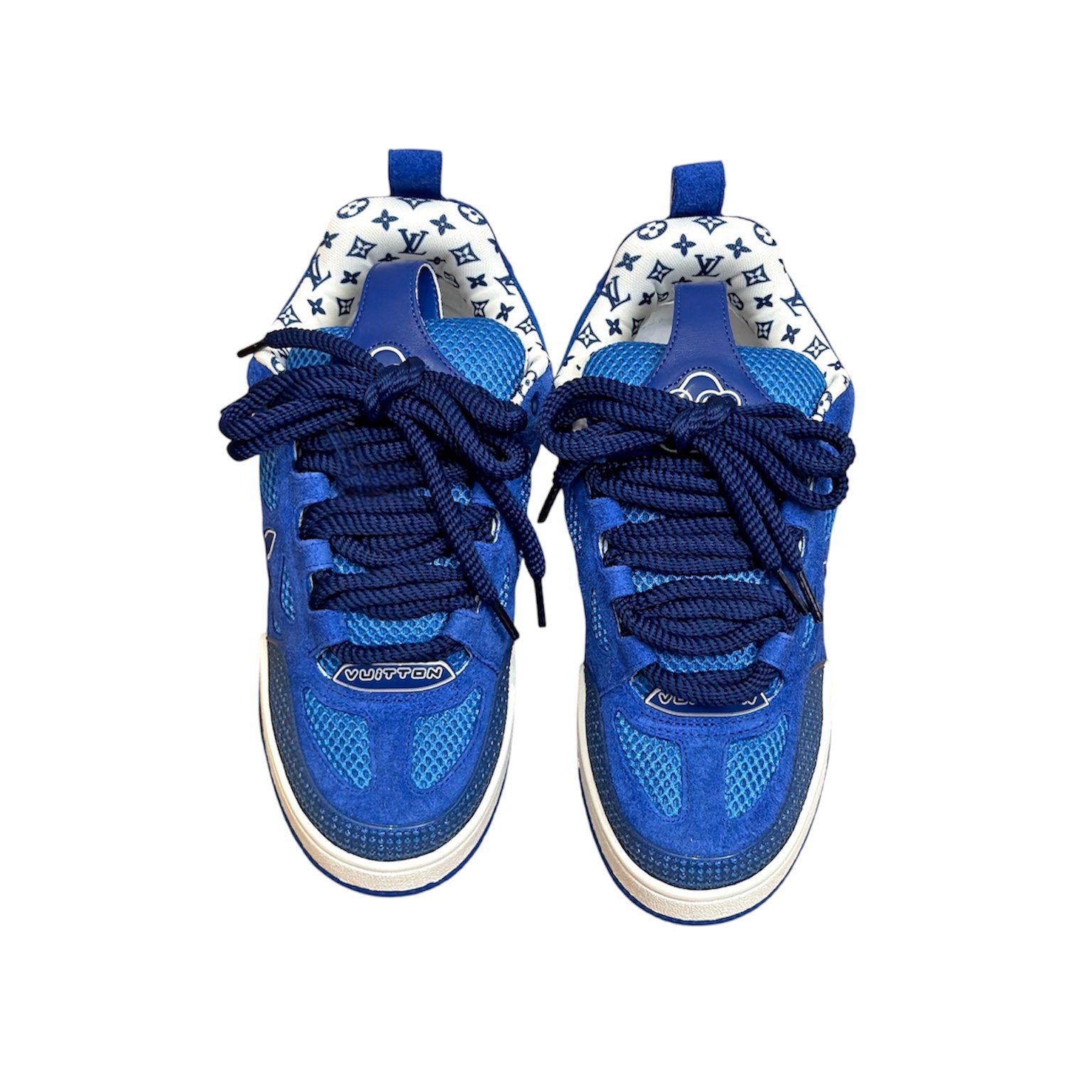 “LV Skate” Sneakers (Blue/White) — Louis Vuitton