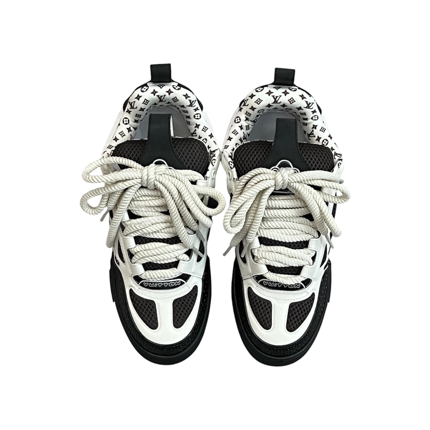 “LV Skate” Sneakers (Black/White) — Louis Vuitton