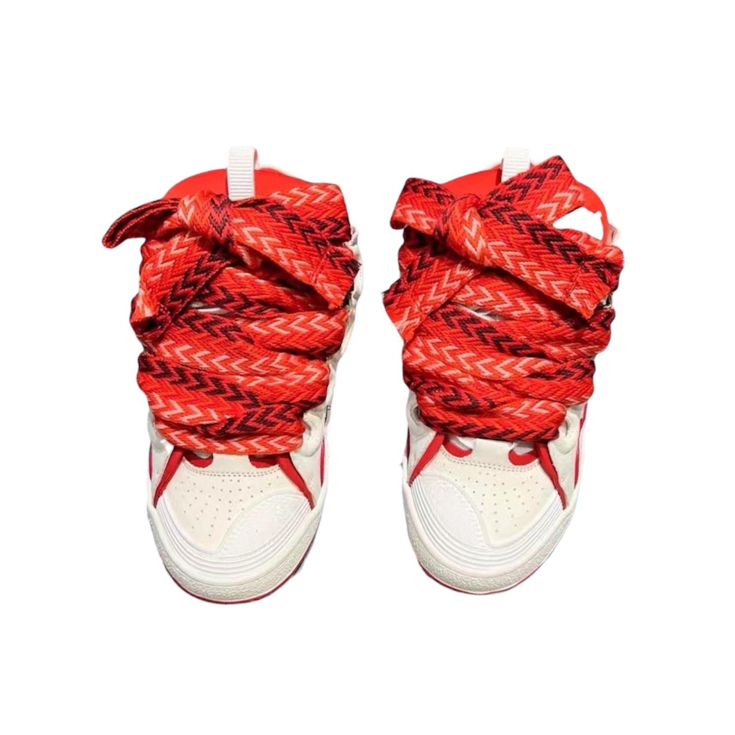 “Curn” Sneaker (White/Red) — Lanvin