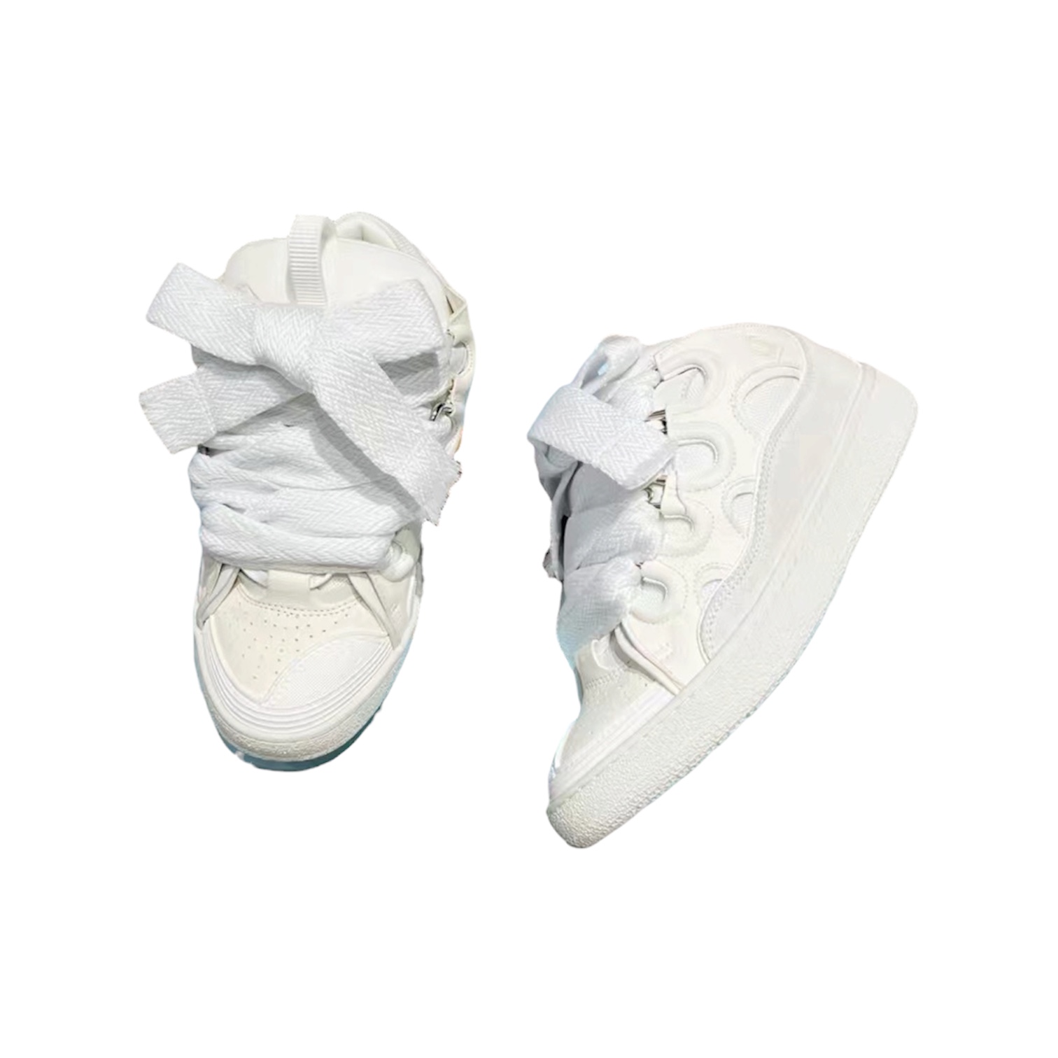 “Curn” Sneaker (Triple White) — Lanvin