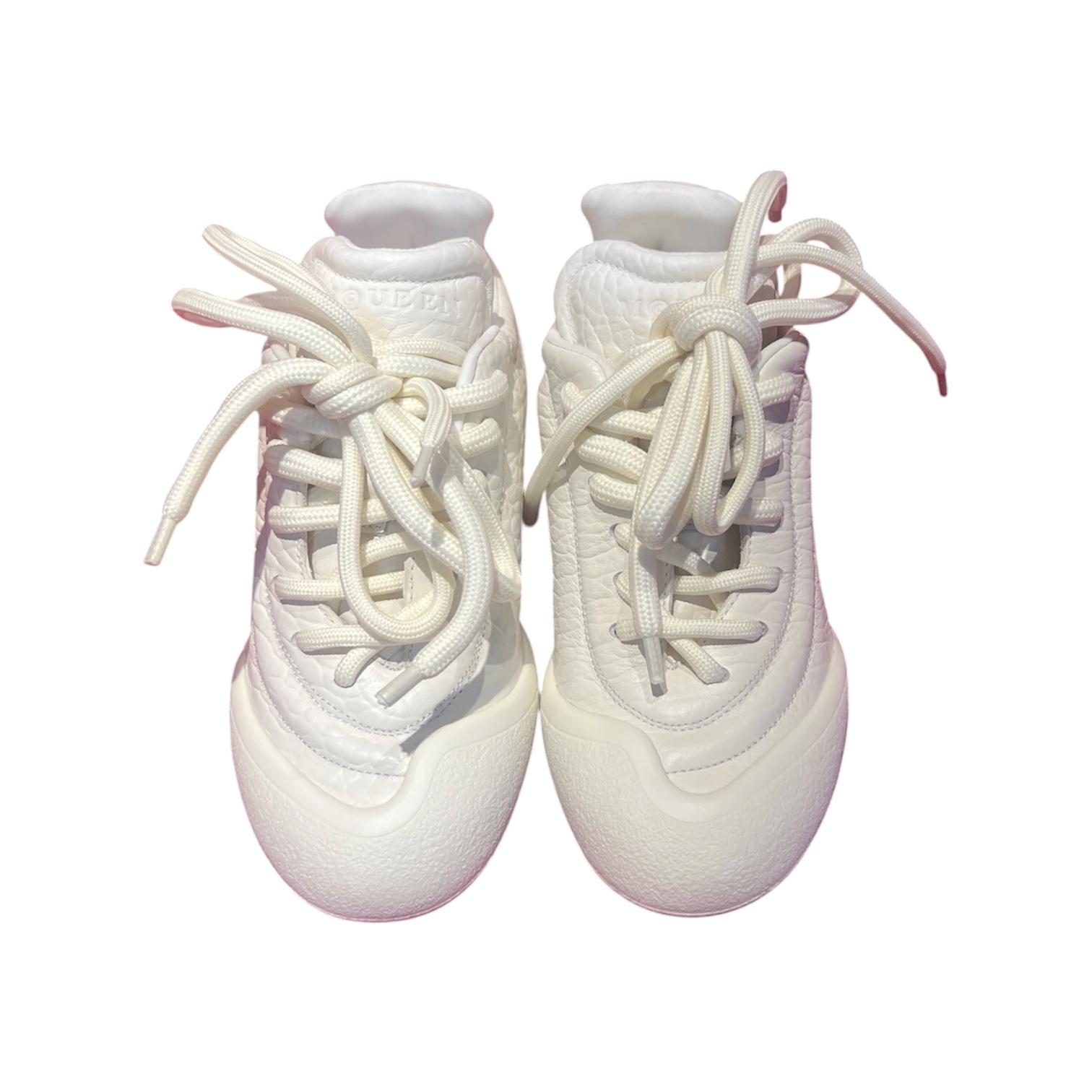 “Sprint Runner” Sneakers (Triple White) — Alexander McQueen