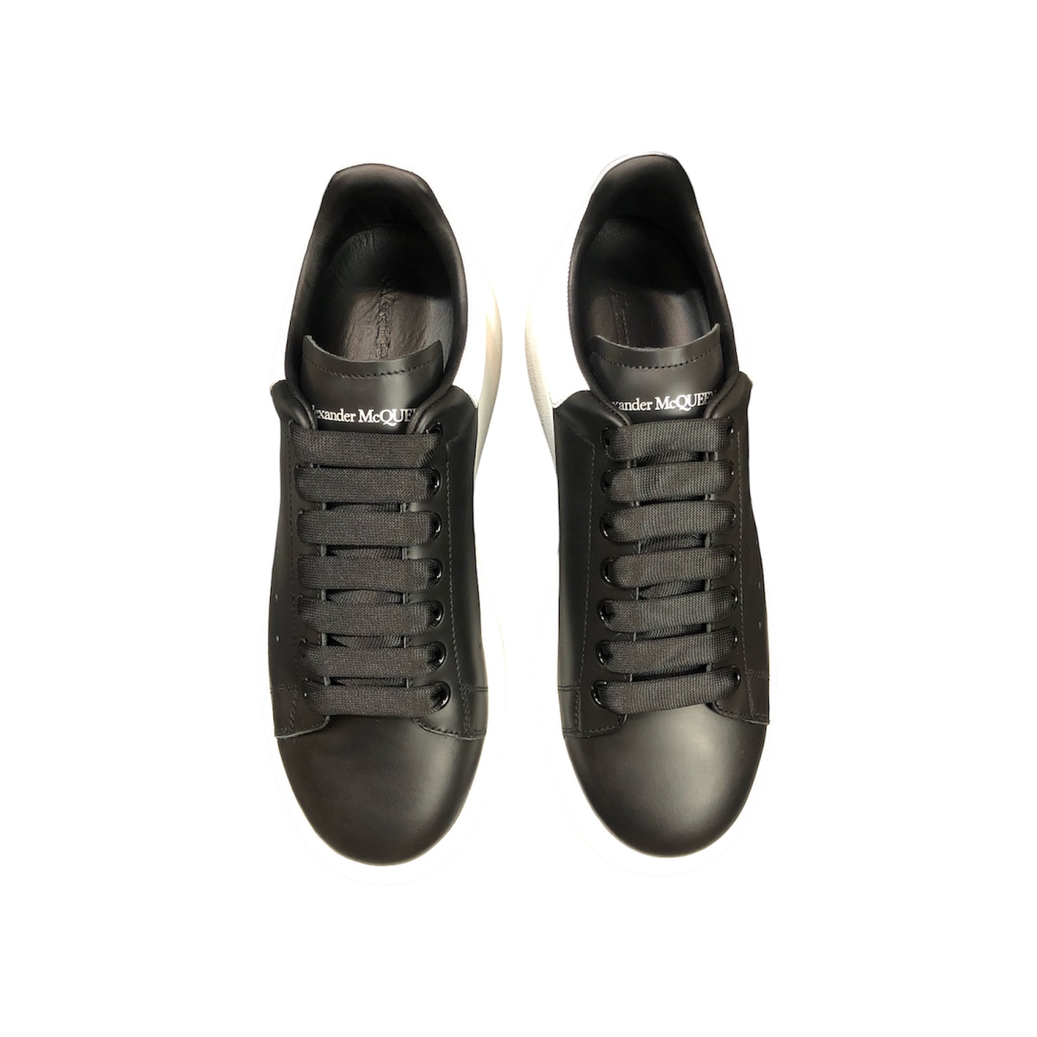 “Oversized” Sneakers (Black/White) — Alexander McQueen
