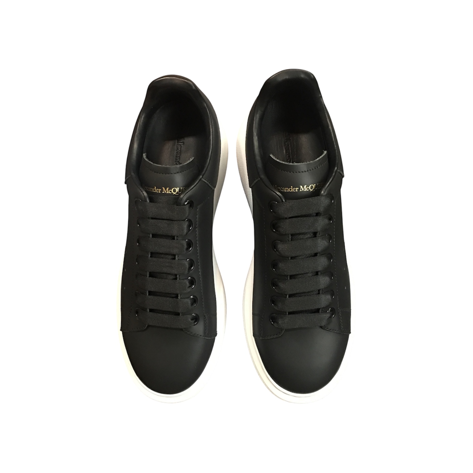 “Oversized” Sneakers (Black/White) — Alexander McQueen
