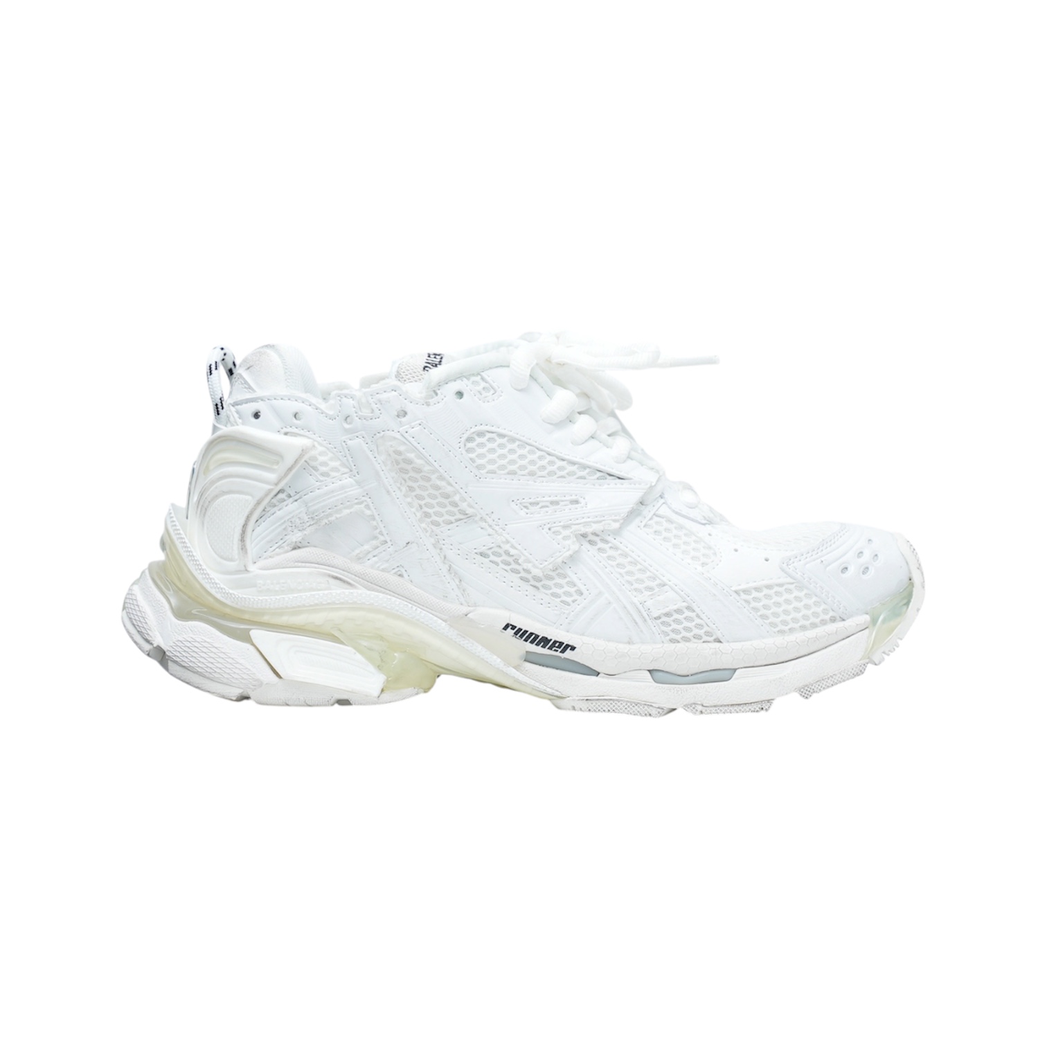 “Runner 7.0” Sneakers (Full White) — Balenciaga