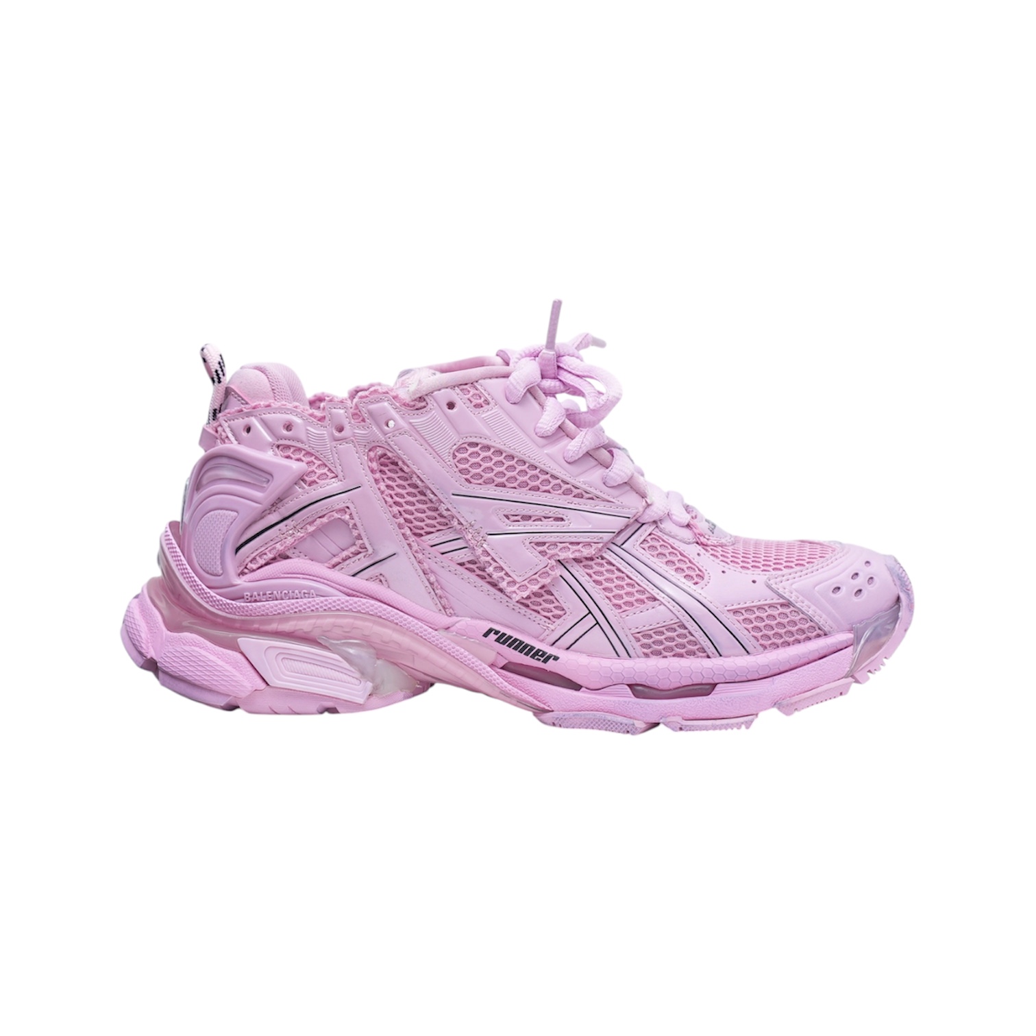 “Runner 7.0” Sneakers (Full Light Pink) — Balenciaga
