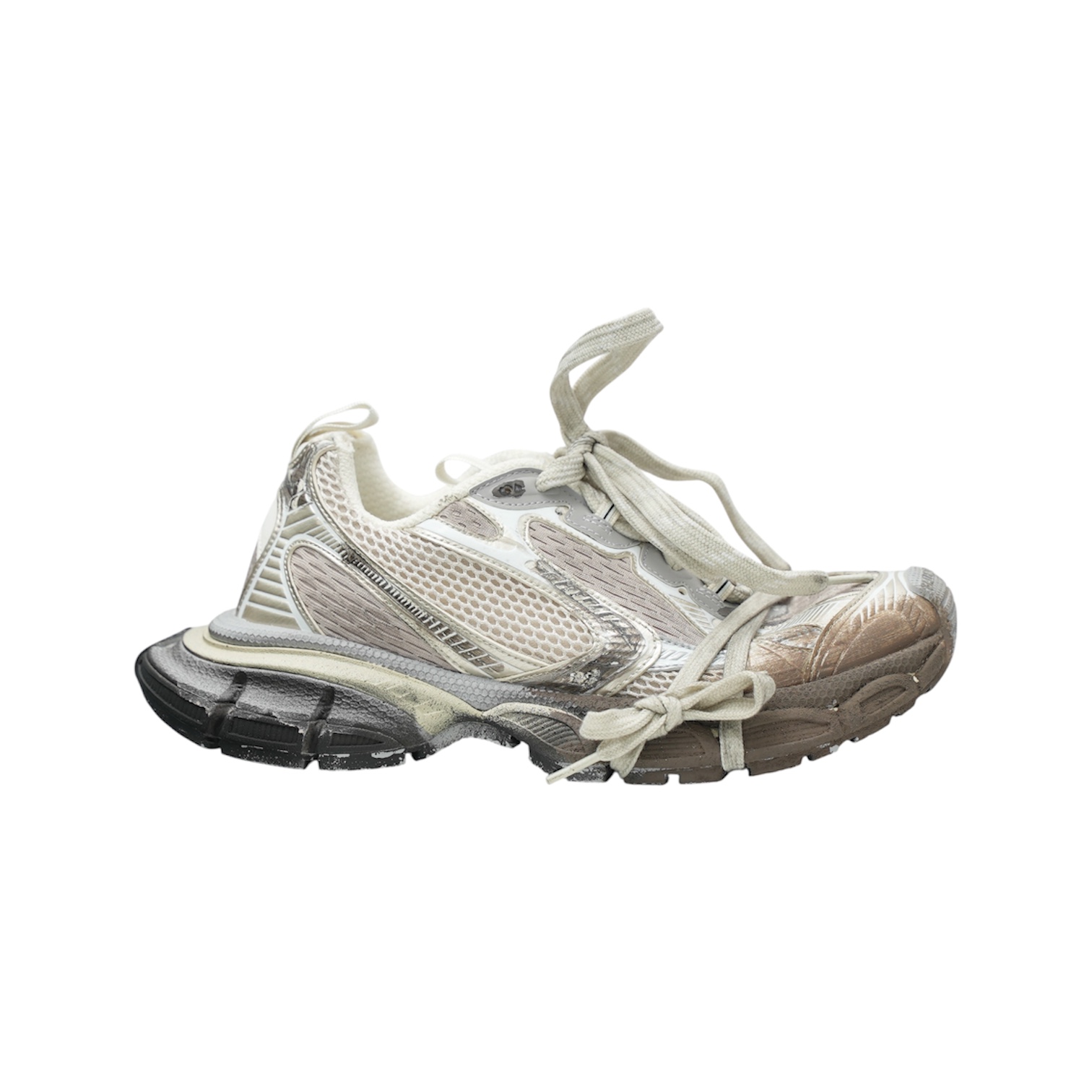 “3XL” Sneakers (Cream/White) — Balenciaga