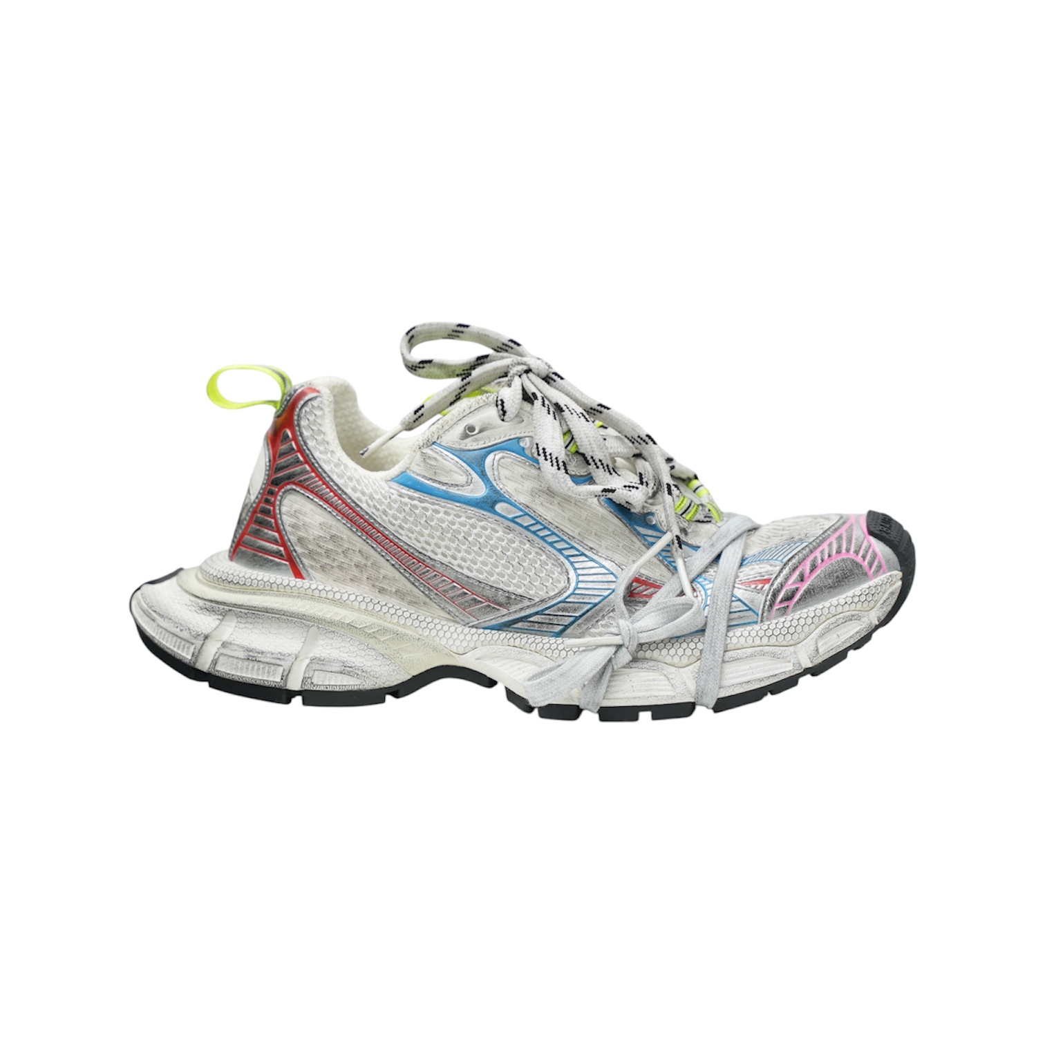 “3XL” Sneakers (White/Multicolor) — Balenciaga