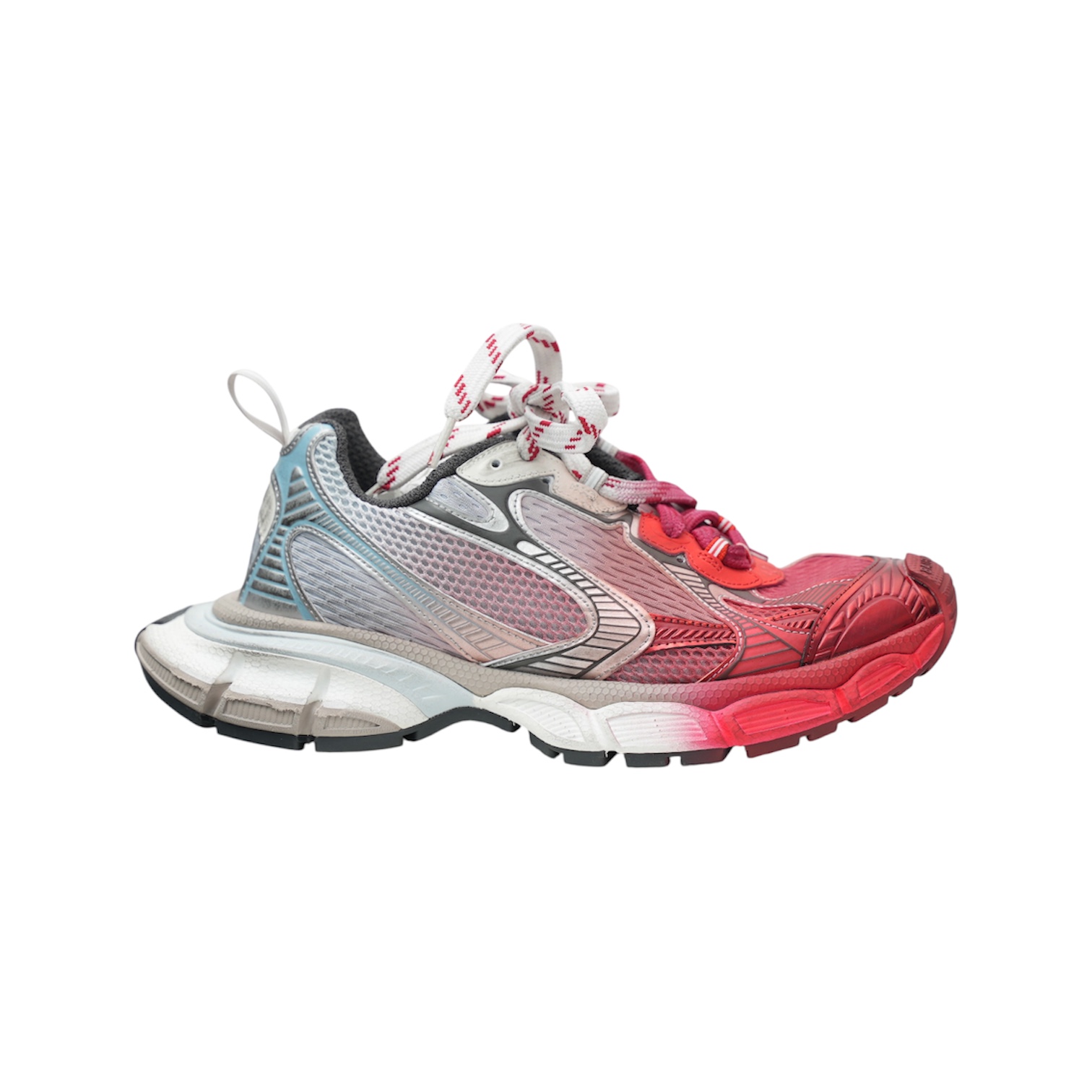 “3XL” Sneakers (White/Red/Blue) — Balenciaga