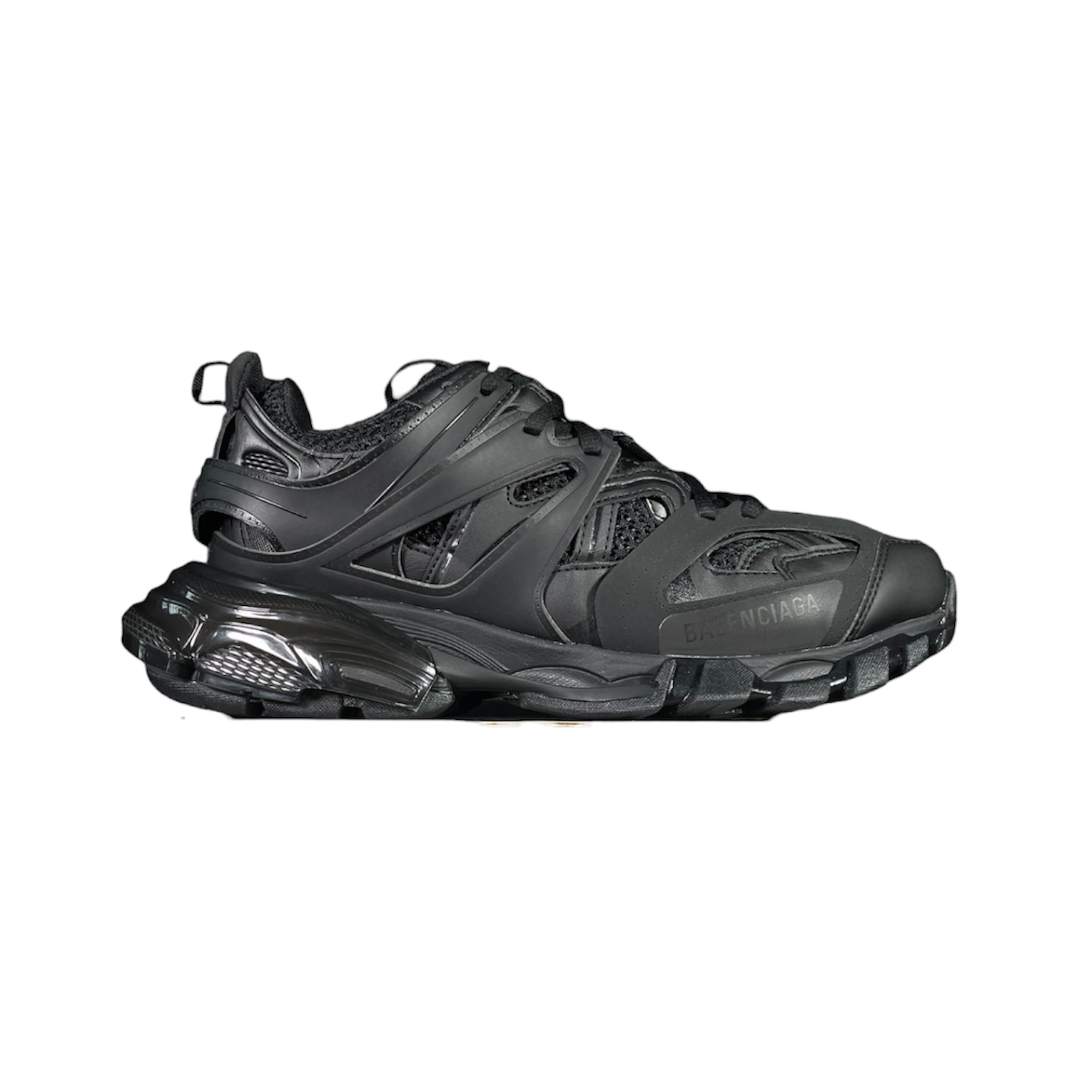 “Track 1” Sneakers (Triple Black) — Balenciaga