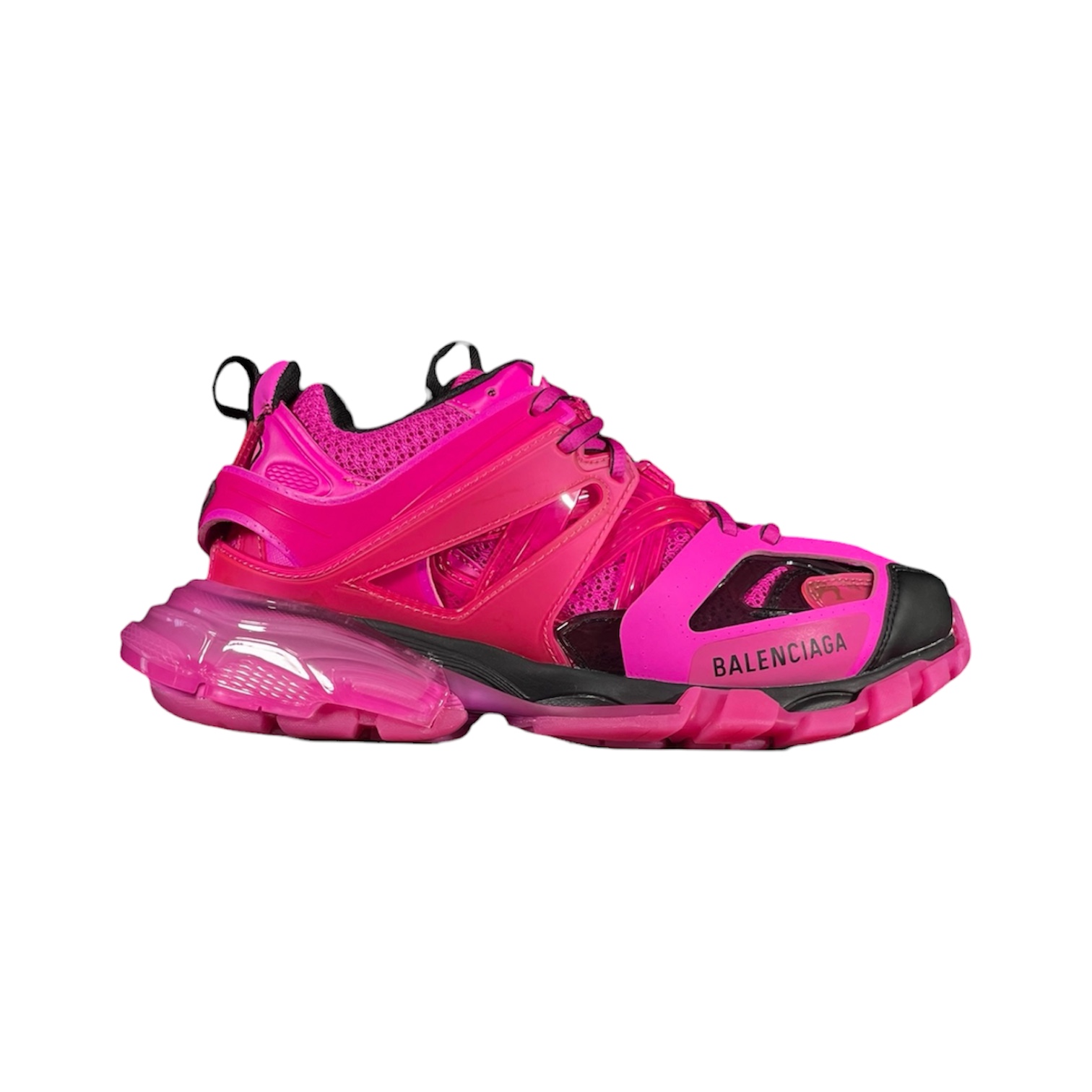 “Track 1” Sneakers (Pink/Black) — Balenciaga