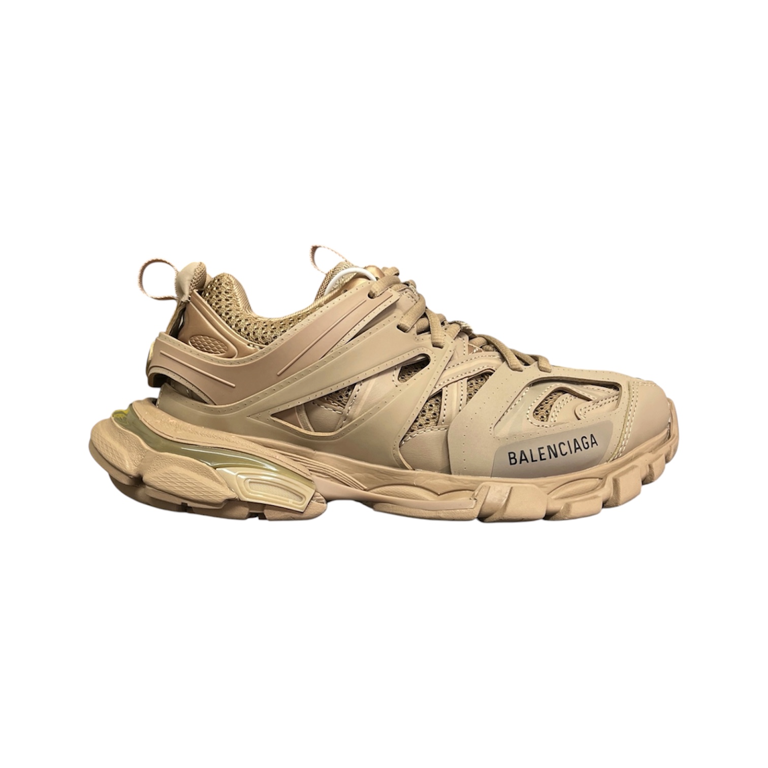 “Track 1” Sneakers (Full Beige) — Balenciaga