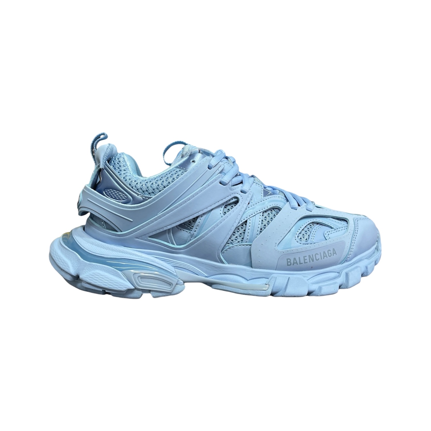 “Track 1” Sneakers (Full Light Blue) — Balenciaga